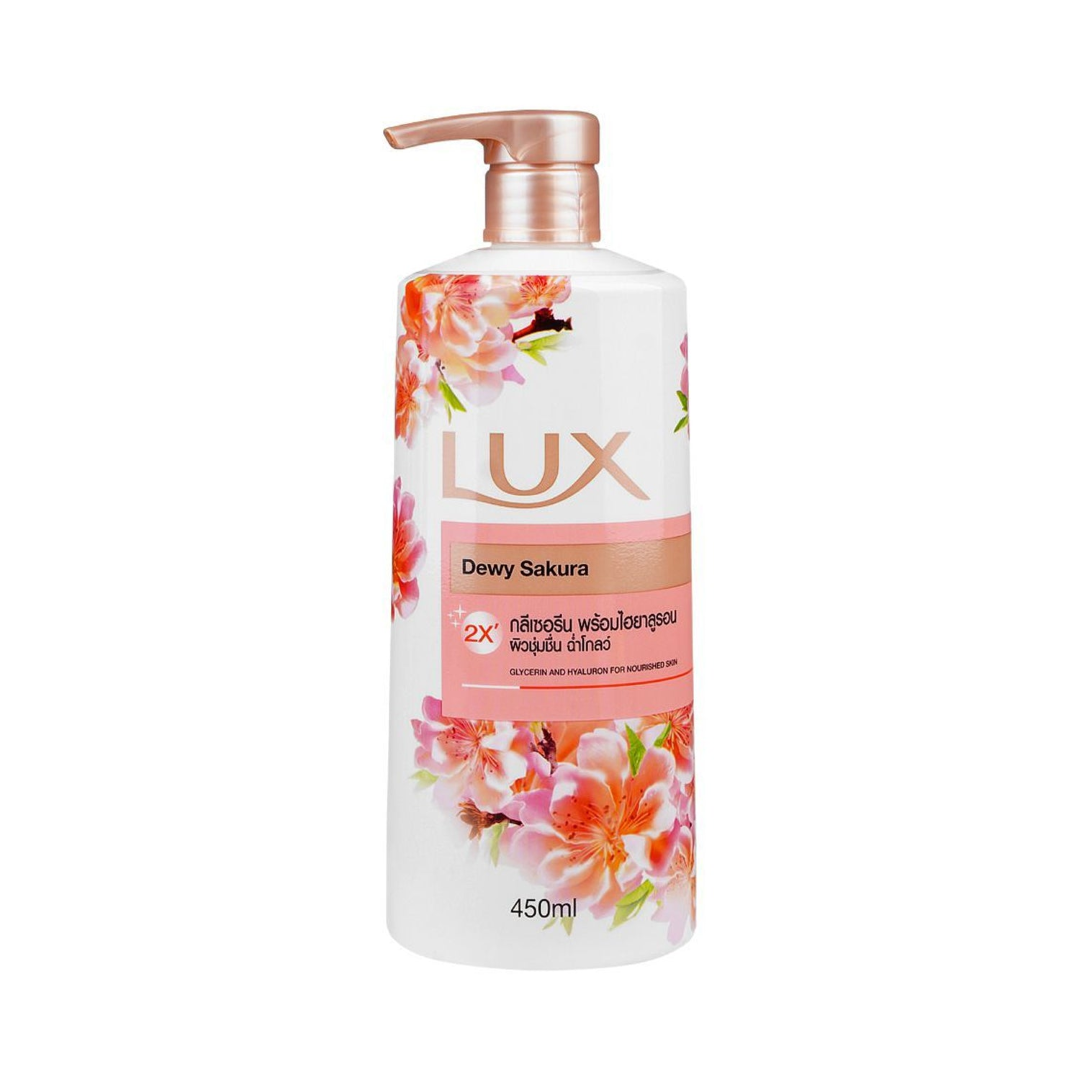 LUX BODY WASH DEWY SAKURA 500ML